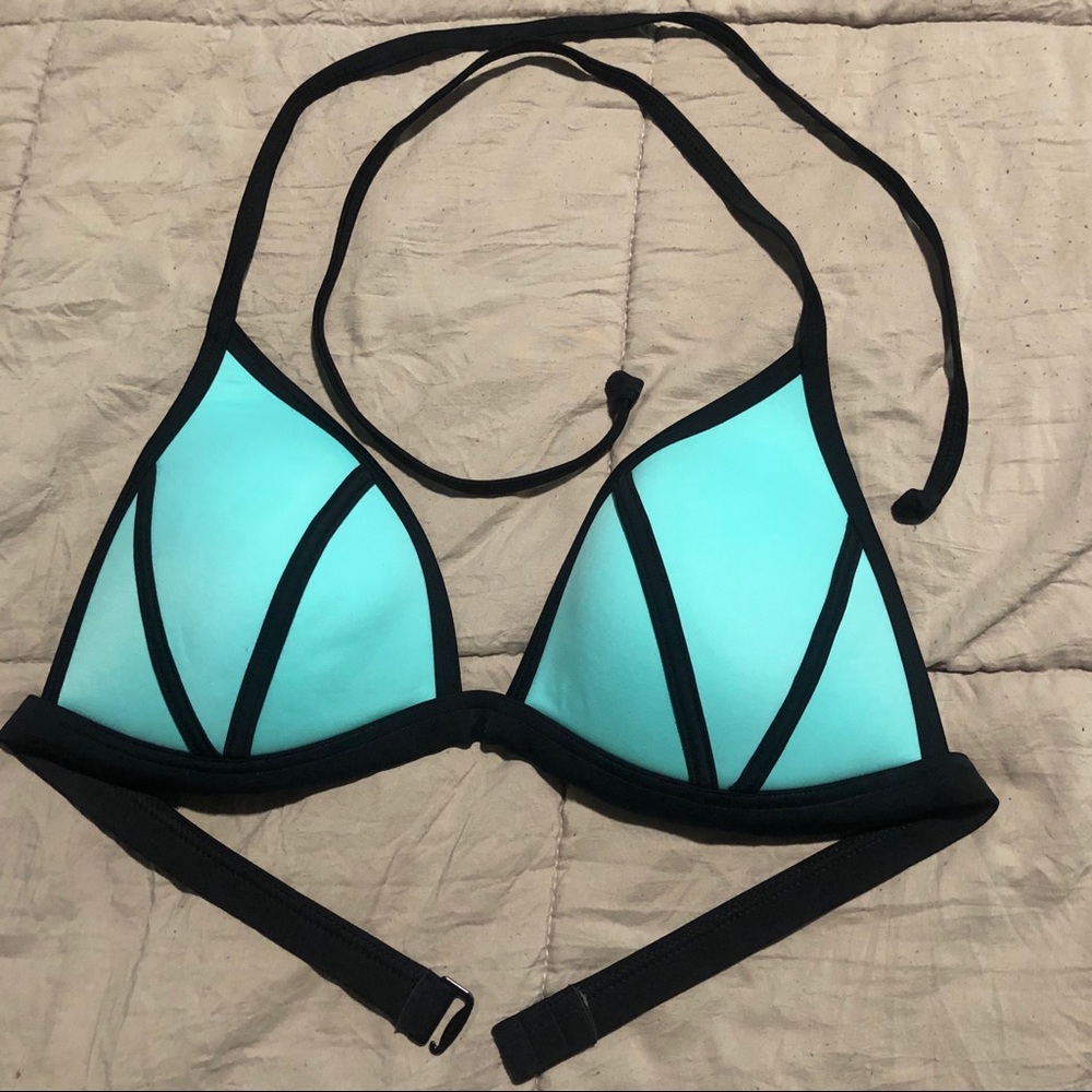 VS teal swim top